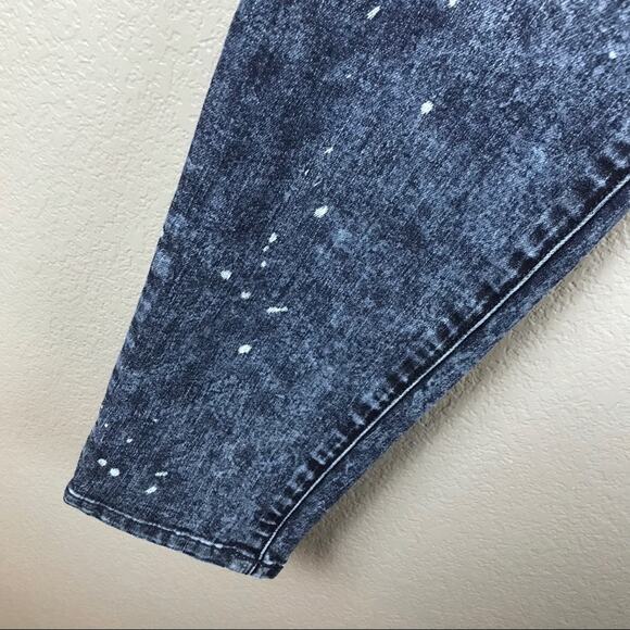 Cabi Jeans #920 Constellation Wash Bleach Dye Skinny Jeans Size 0 - Picture 7 of 8